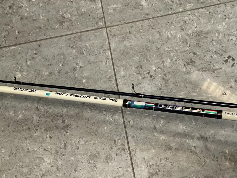 WEDKA MISTRAL MICROSPIN 2-70M 1-8G + KOŁOWROTEK MIKADO TESSEN 3004FD