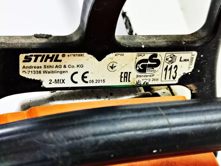 PILARKA PIŁA SPALINOWA STIHL MS 170 1,6 KM 35CM 69 W / 1,69 KM OKAZJA!