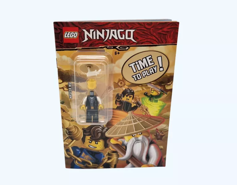 LEGO NINJAGO MASTER WU FIGURKA + KSIĄŻECZKA