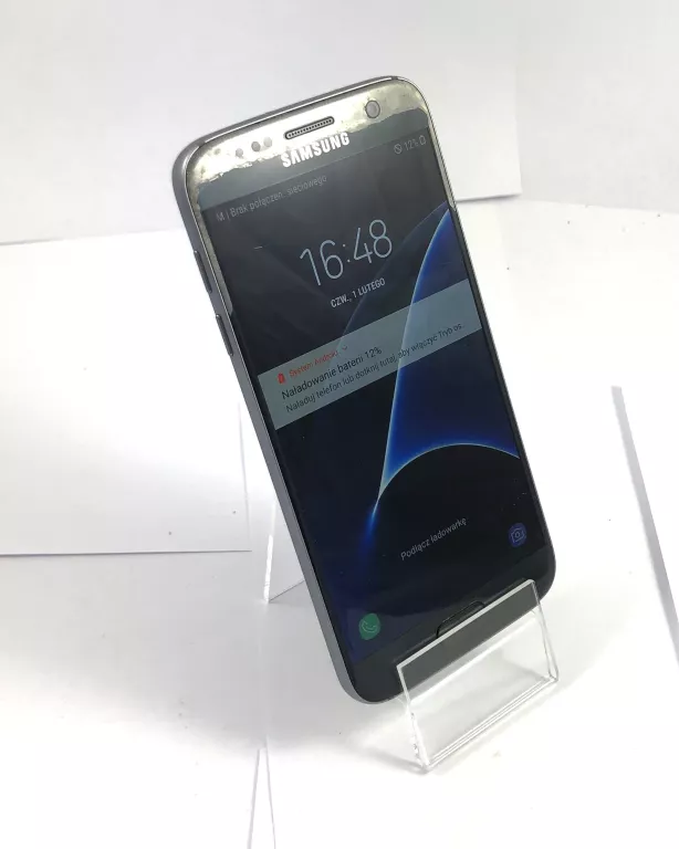 TELEFON SAMSUNG GALAXY S7 4/32GB USZKODZONE GNIAZDO SIM + BRAK TACKI