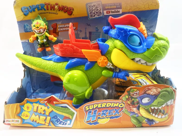 MAGIC BOX SUPERTHINGS DINO HERO H-REX