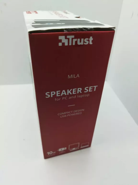 GŁOŚNIKI KOMPUTEROWE 2.0 TRUST MILA 2.0 SPEAKER SET 10W