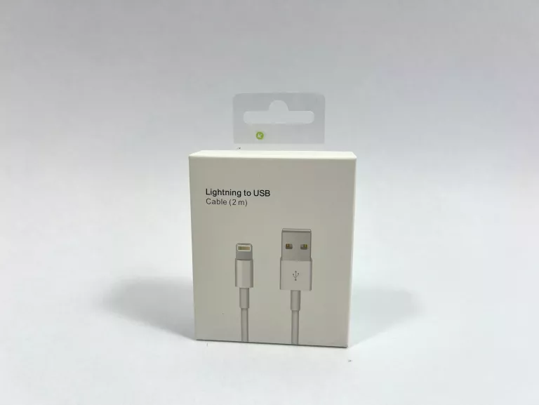 PRZEWÓD LIGHTNING - USB TYP A BIAŁY 2M