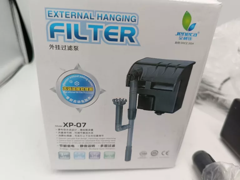 FILTR KASKADOWY JENECA XP-07 500L H DO 120L