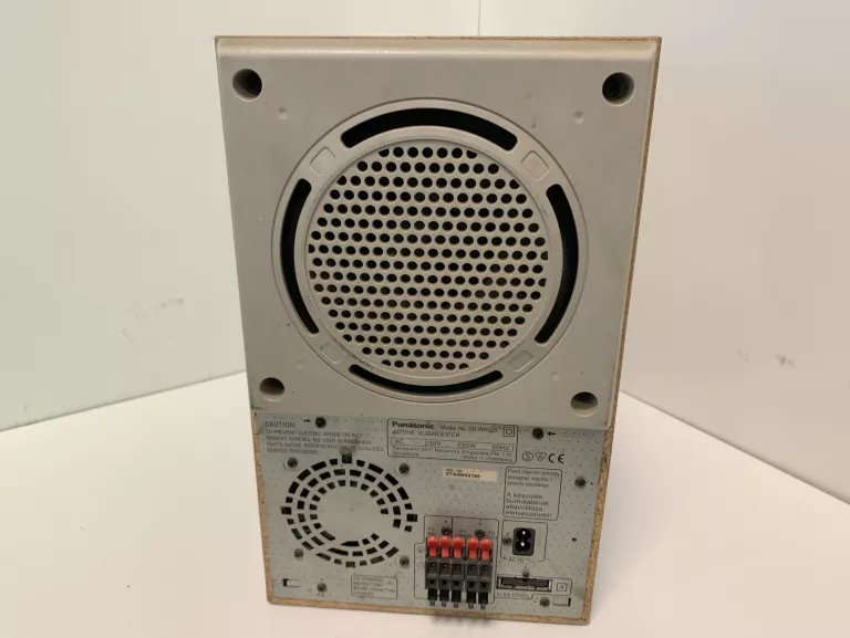 SUBWOOFER SB-WA520 PANASONIC + GŁOŚNIKI 3X + GŁOŚNIK 1X CENTRALNY