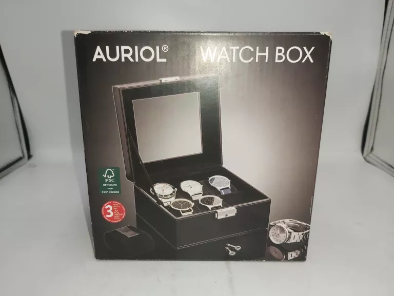 Auriol discount watch box