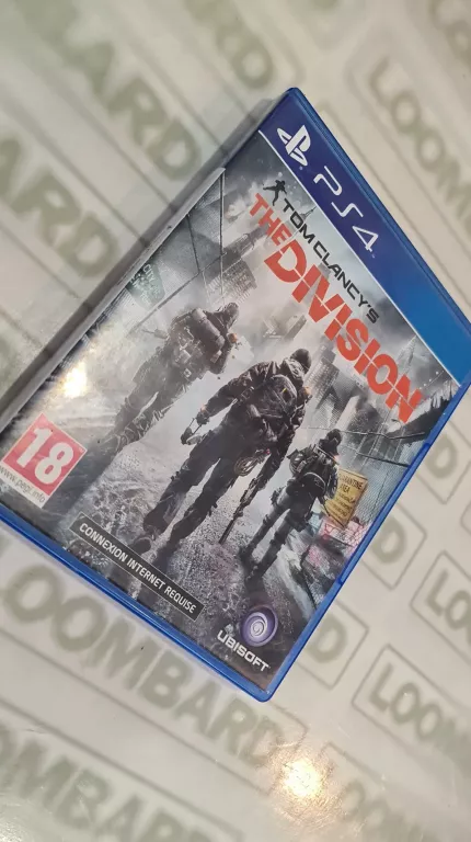 TOM CLANCYS THE DIVISION PS4 PLAYSTATION 4