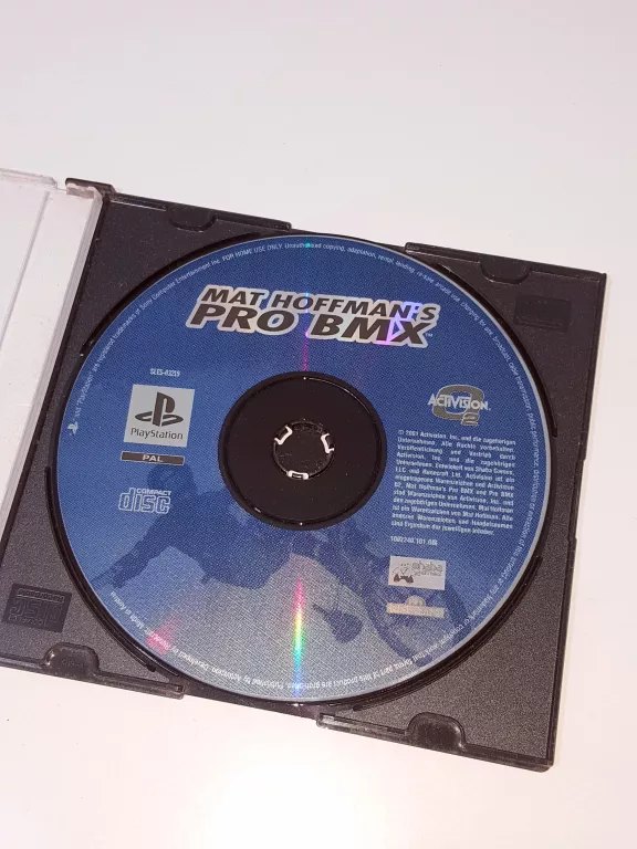 GRA NA PS1 PSX MAT HOFFMANS PRO BMX 2
