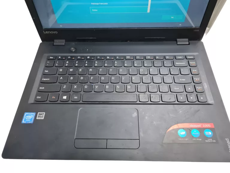 LAPTOP LENOVO IDEAPAD 100S N3060 2/64GB + ZAS