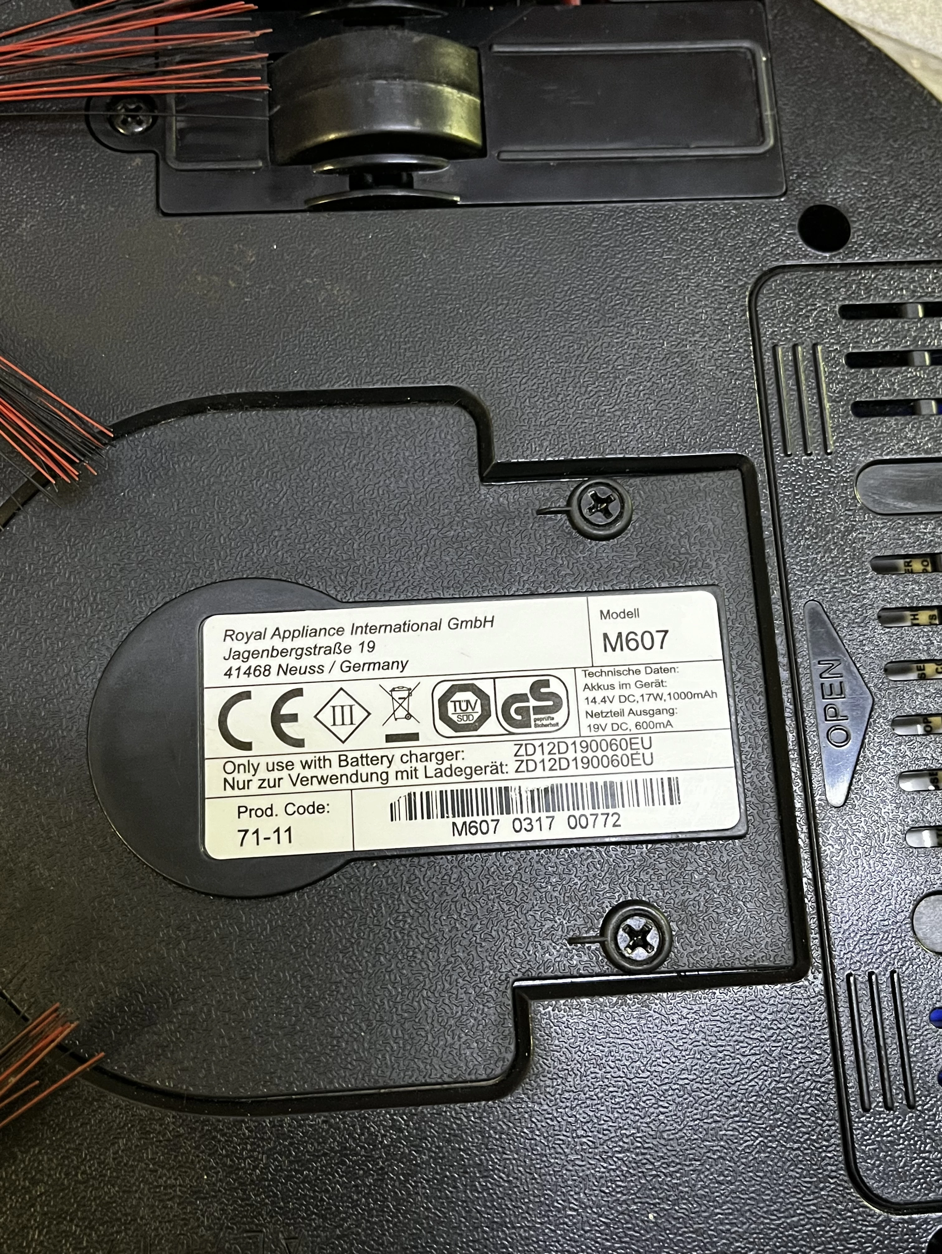 odkurzacz-robot-sprzatajacy-dirt-devil-spider-m607-sprawny-polecam-ean-gtin-4012467006071