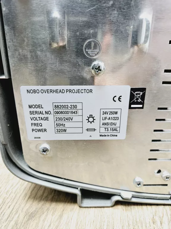 RZUTNIK FOLIOGRAMÓW PISMA NOBO QUANTUM 2523E