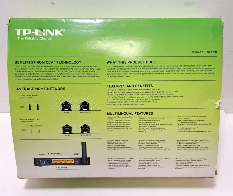 ROUTER TP-LINK TL-WR740N POLECAM!!!