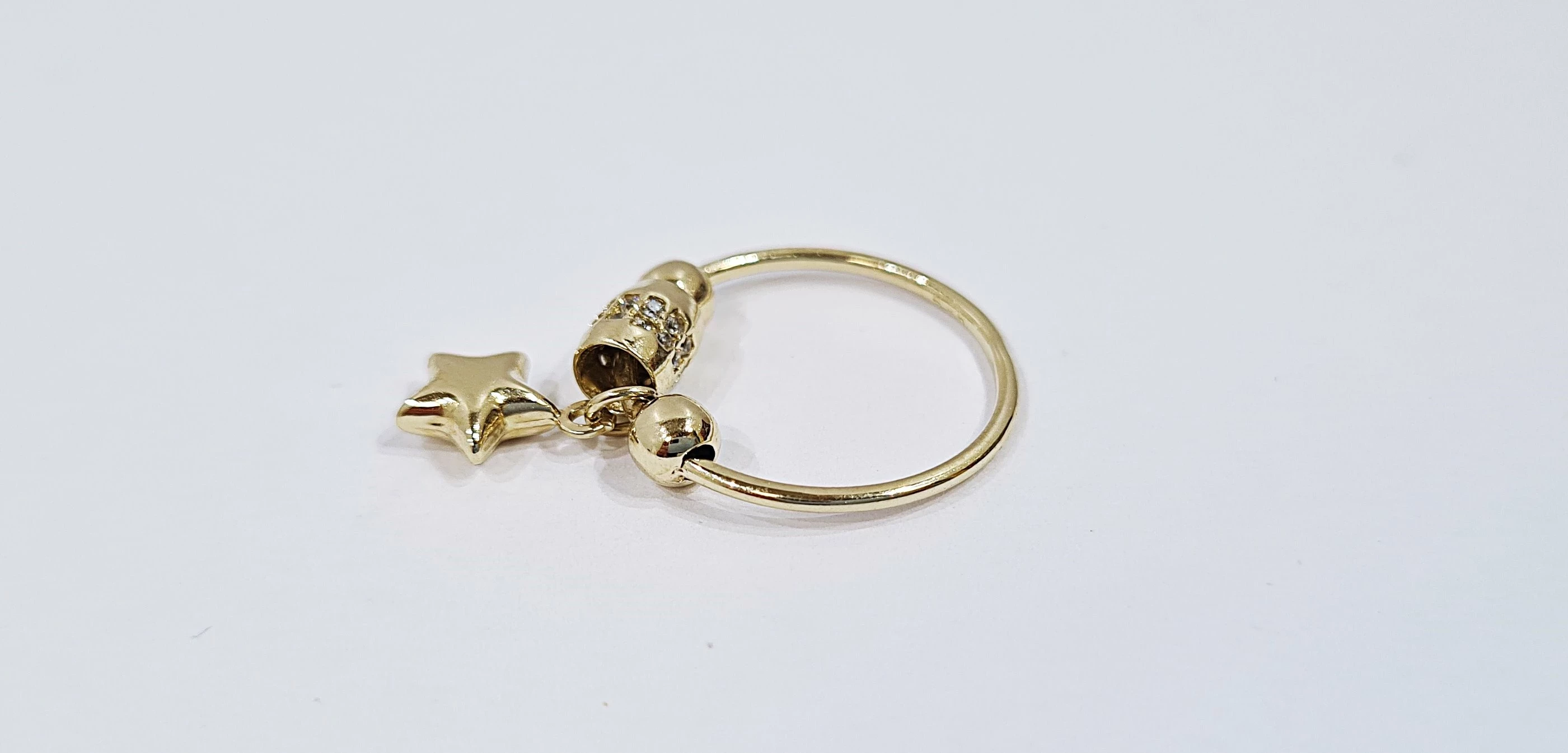 zloty-pierscionek-z-ruchomym-elementem-585-182-gwiazdka-kamien-bez-kamienia