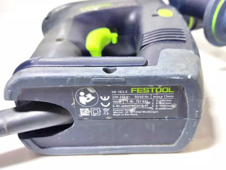 WIERTARKA FESTOOL DR 18/4 E ZESTAW
