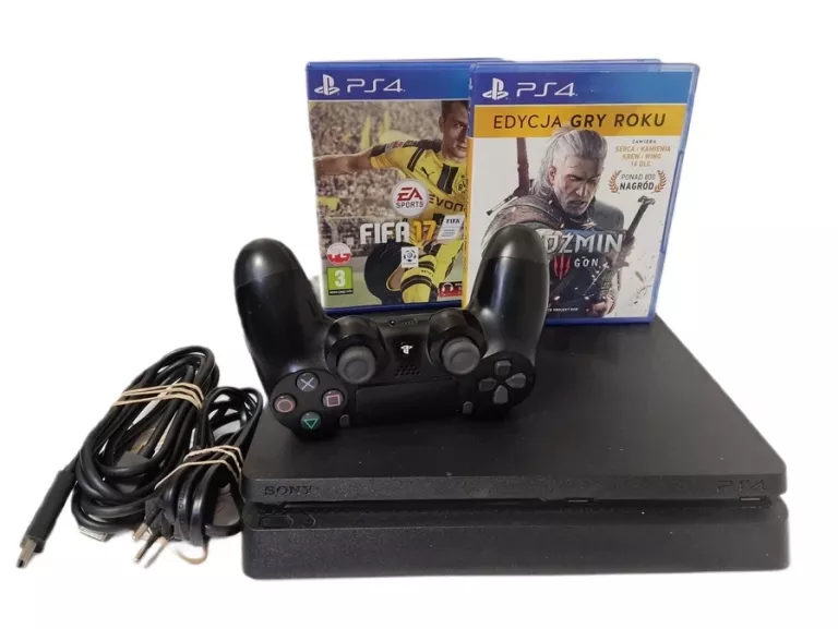 KONSOLA PLAYSTATION 4 +2 GRY 500 GB