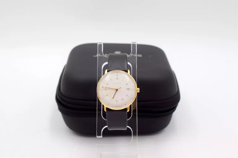 ZEGAREK JUNGHANS MAX BILL LADIES SAND GOLD PVD SAPPHIRE47/7854.02
