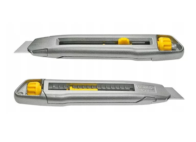 IDEALNY NÓŻ TECHNICZNY NOŻYK STANLEY INTERLOCK OSTRZE 18MM 4-10-018 METAL