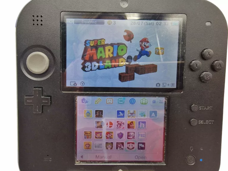 KONSOLA NINTENDO 2DS PUD + GRY