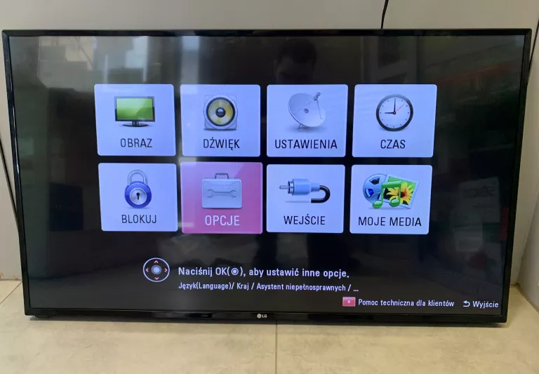 TELEWIZOR LG 43LJ500V 43" LED FULL HD POLECAM!