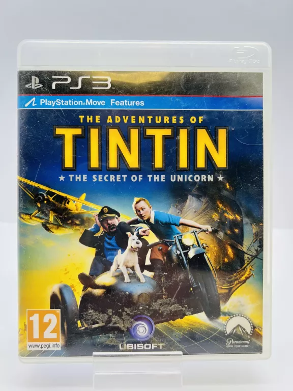 GRA PS3 THE ADVENTURES OF TINTIN THE SECRET OF THE UNICORN
