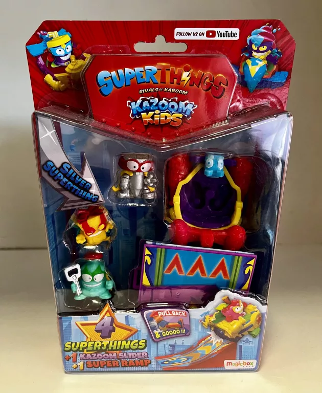 SUPERTHINGS KAZOOM KIDS BLISTER 4 KAZOOM STH81901 - DWA RODZAJE
