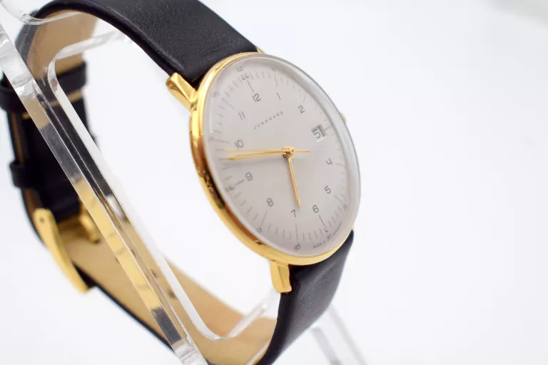 ZEGAREK JUNGHANS MAX BILL LADIES SAND GOLD PVD SAPPHIRE47/7854.02
