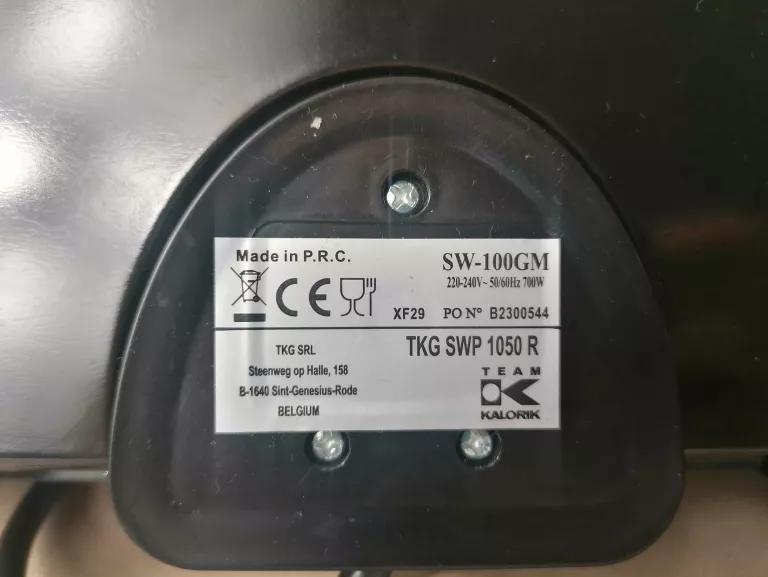 GRILL ELEKTRYCZNY KALORIK SW-100GM JAK NOWY