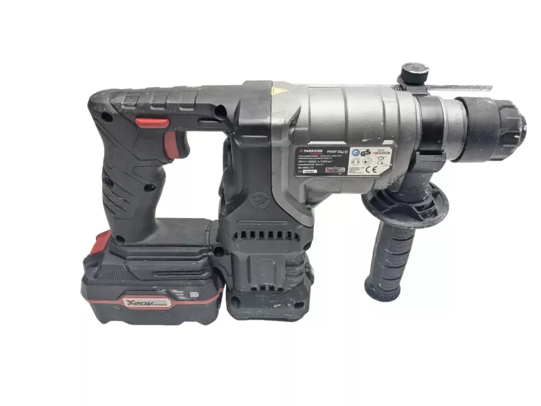 MŁOTOWIERTARKA PARKSIDE CORDLESS HAMMER DRILL 20V + AKU + ŁAD
