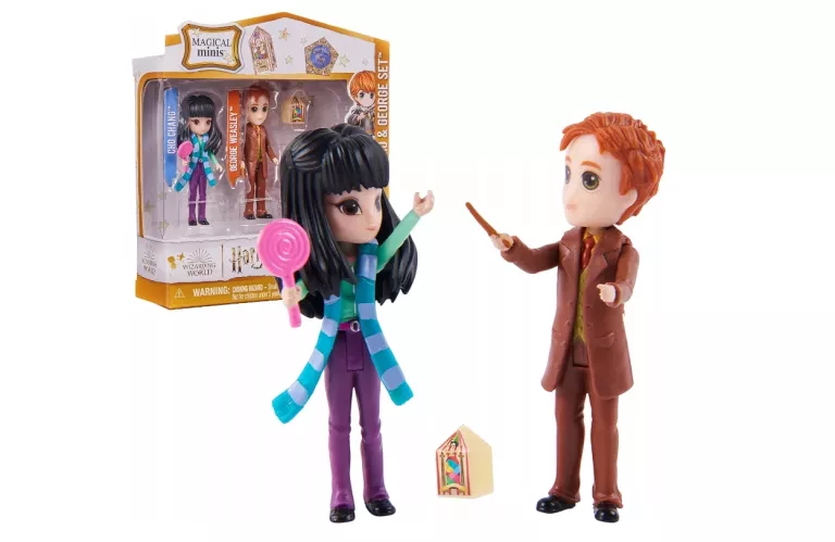 WIZARDING WORLD HARRY POTTER FIGURKI CHO I GEORGE