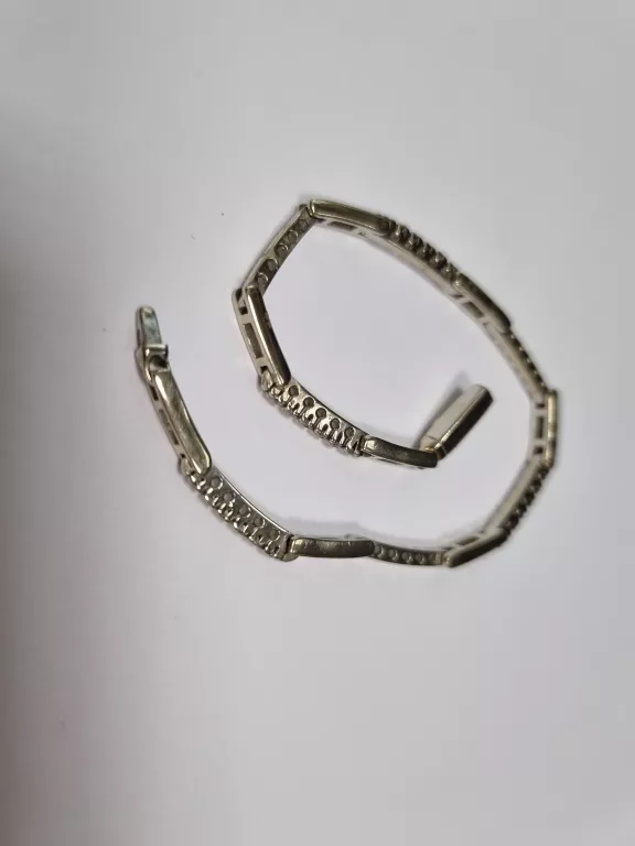 anielska-zlota-bransoletka-biale-zloto-585-1012-g-dl18-cm-stan-uzywany