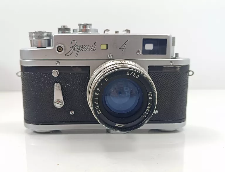 APARAT FOTOGRAFICZNY ZORKI 4 ZORKA 4 + OBIEKTYW JUPITER-8 2/50 50MM FUTER