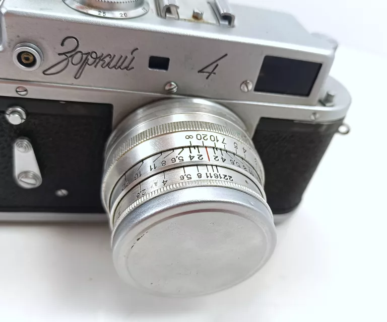 APARAT FOTOGRAFICZNY ZORKI 4 ZORKA 4 + OBIEKTYW JUPITER-8 2/50 50MM FUTER