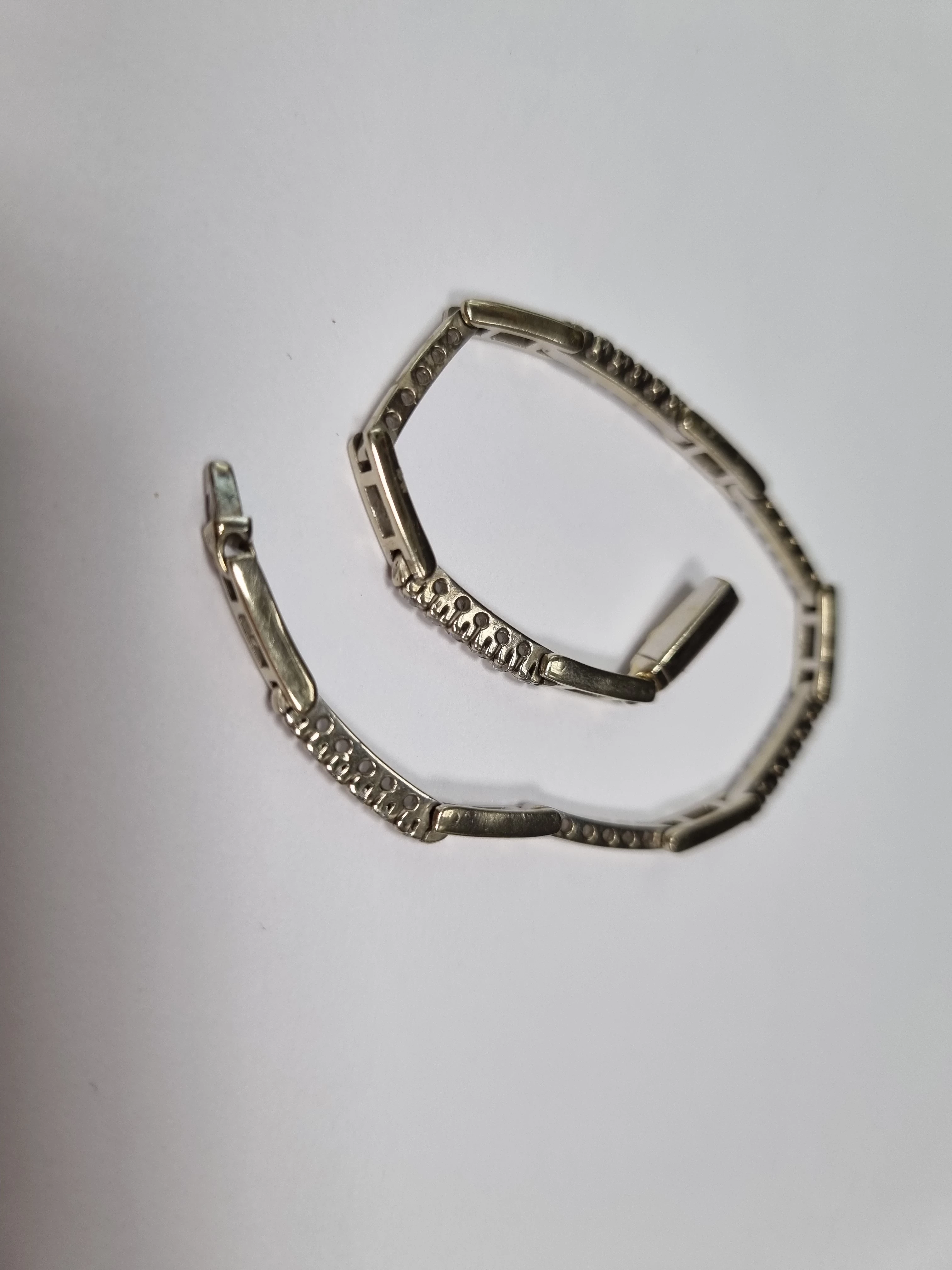 anielska-zlota-bransoletka-biale-zloto-585-1012-g-dl18-cm-stan-uzywany