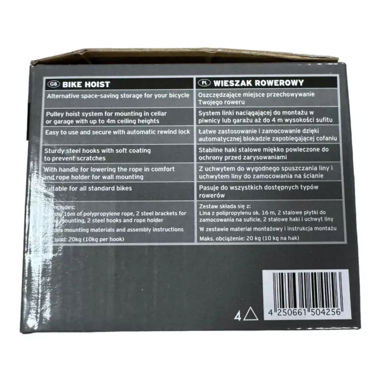 WIESZAK ROWEROWY POWERFIX PROFI BIKE HOIST