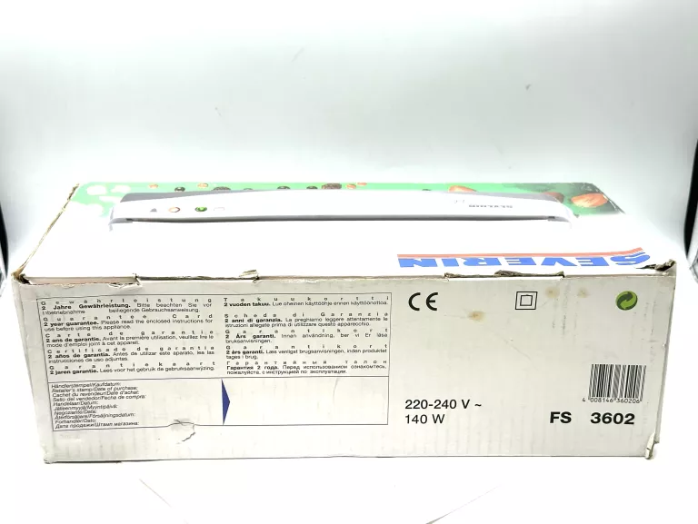ZGRZEWARKA DO FOLII SEVERIN FS 3602 150 W