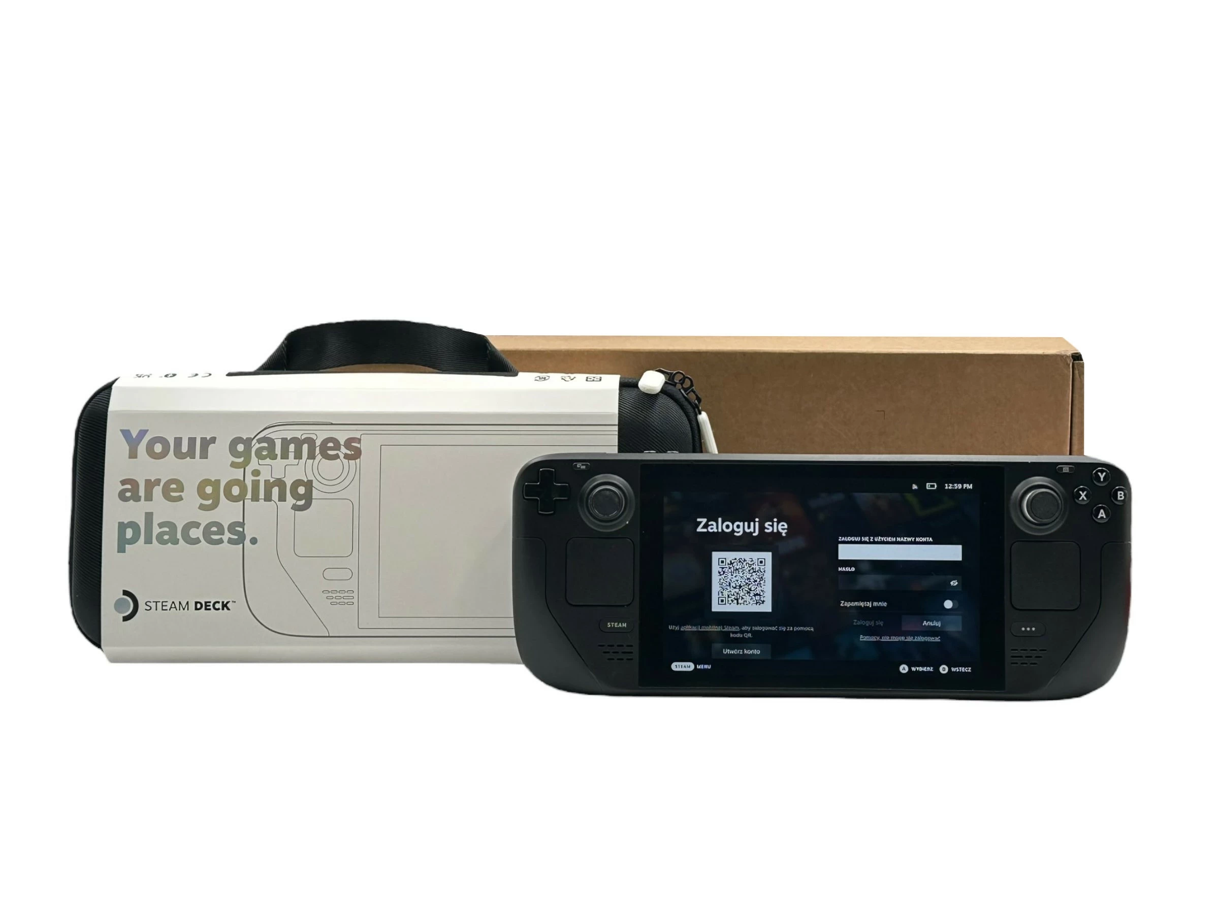 KONSOLA PRZENOŚNA VALVE STEAM DECK 512 GB MODEL: 1010 GW! | Konsole ...