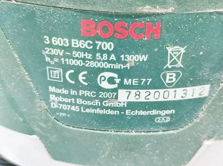 FREZARKA GÓRNOWRZECIONOWA BOSCH POF 1300 ACE