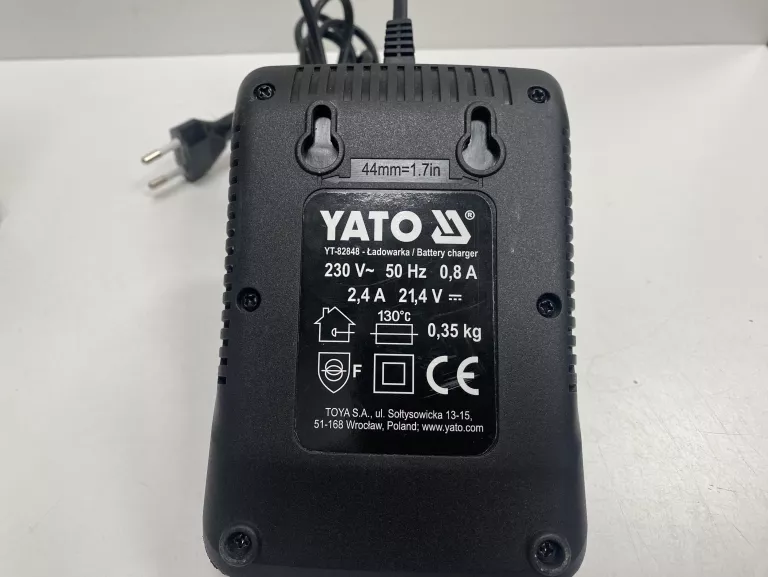 ZAKRĄTERKA YATO YT-82802 1/2'' BATERIA 2 AH ŁADOWARKA