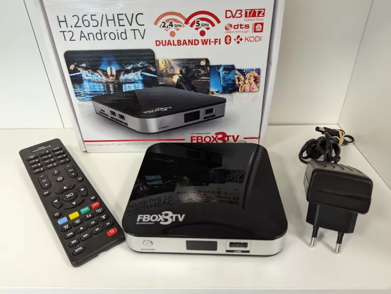 FERGUSON FBOX 3 SMART TV DEKODER DVB T2
