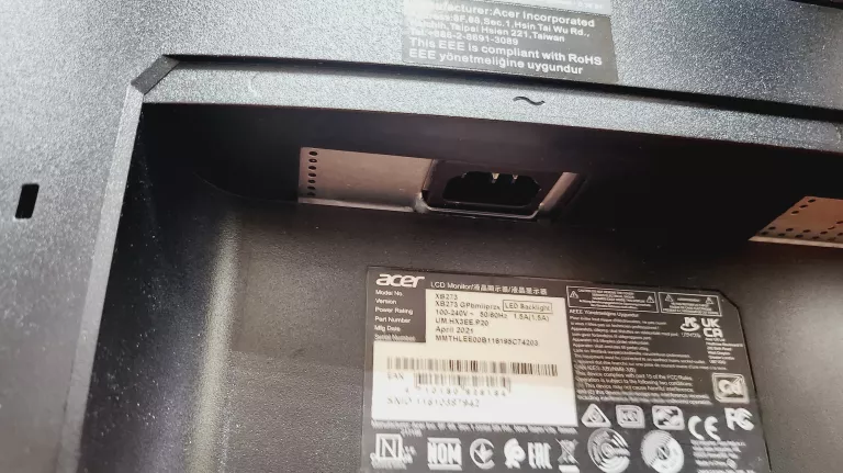 ACER MONITOR 27 CALI PREDATOR XB273 GPBMIIPRZX