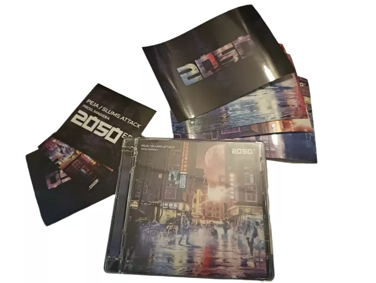 PŁYTA PEJA 2050 EP DELUXE 2CD + WLEPKI + POCZTÓWKI + AUTOGRAF PEJI