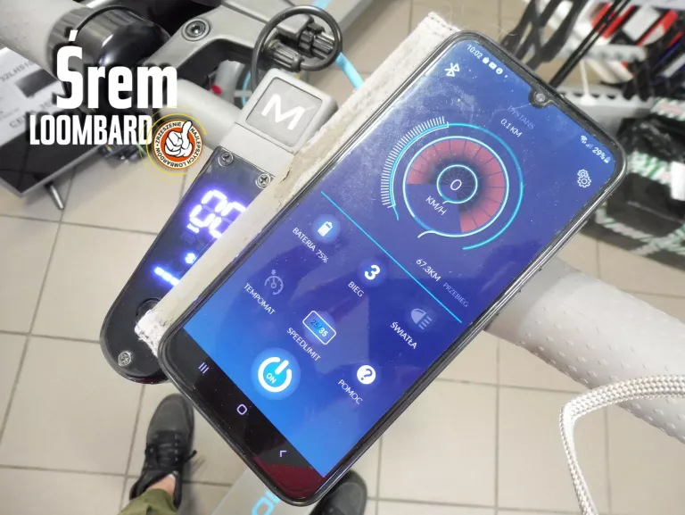 HULAJNOGA MOTUS SCOOTY 10 2022, ŁADOWARKA, 70KM PRZEBIEG, BDB STAN!