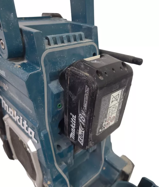 RADIO BUDOWLANE MAKITA + AKUMULATOR 18V 5.0 AH