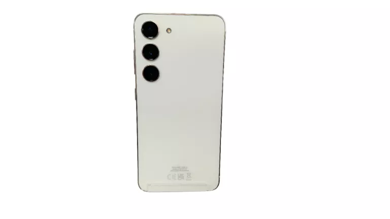 TELEFON SAMSUNG GALAXY S23 8/128GB KOMPLET KREMOWY BLOKAD PLUS