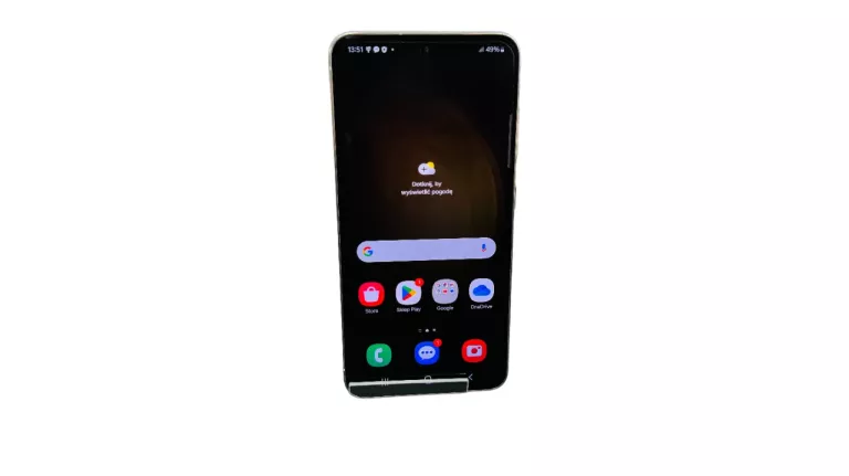 TELEFON SAMSUNG GALAXY S23 8/128GB KOMPLET KREMOWY BLOKAD PLUS
