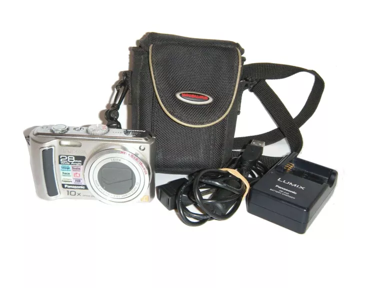 APARAT PANASONIC LUMIX DMC-TZ5 Z ŁADOWARKĄ