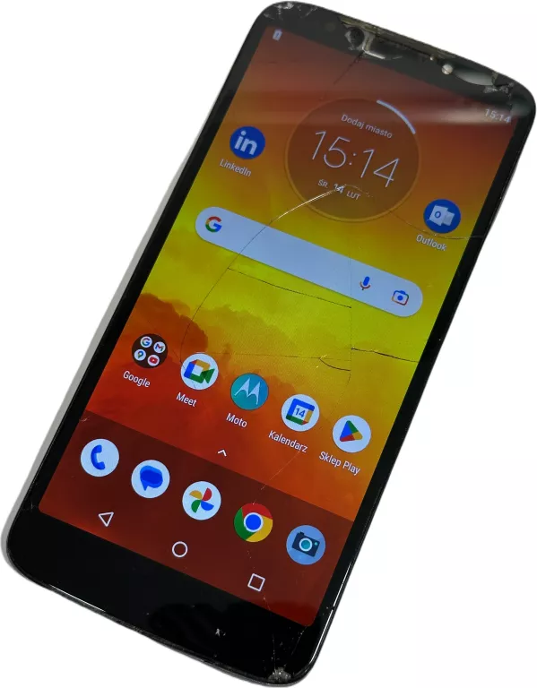 SMARTFON MOTOROLA MOTO E5 2/16GB 5.7" SZARY
