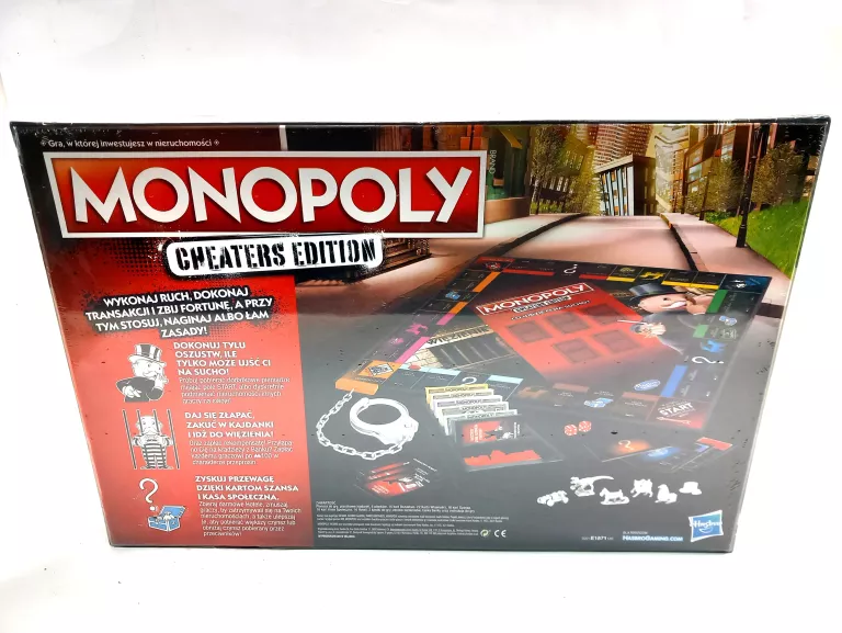 GRA PLANSZOWA MONOPOLY WIĘZIENIE CHEATERS EDITION