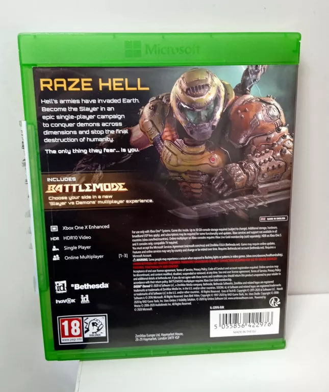 GRA XBOX ONE DOOM ETERNAL