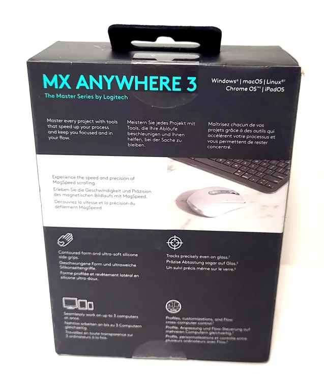 MYSZKA KOMPUTEROWA LOGITECH MX ANYWHERE 3 PALE